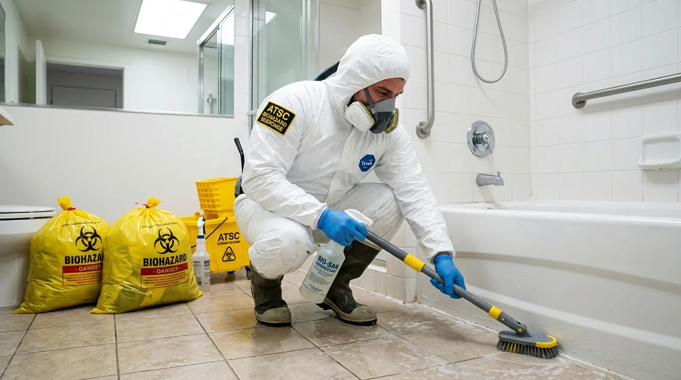 Decontamination equipment deployed for Blood Cleanup in Westminster